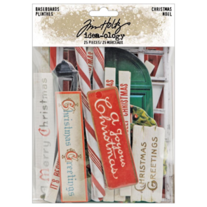 Idea-Ology Tim Holtz Baseboard Frames - Christmas