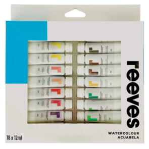 Reeves Watercolour 10ml Set/18