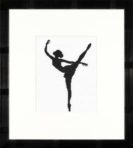 Lanarte Cross Stitch Kit - Ballet silhouette II