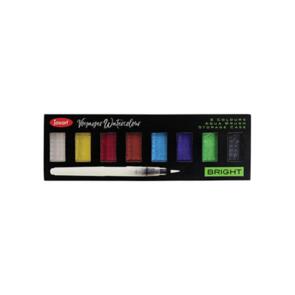 Jasart Voyager Watercolour Metallic Bright Set 8pc