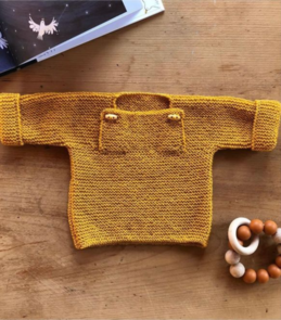 Touch Yarns Pattern 006 Child Tab Front Jersey