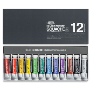 Holbein Artists Gouache 12x15ml Set