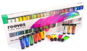Reeves Acrylic 22ml Set/50