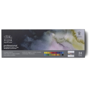 Winsor & Newton Professional Water Colour Complete 24 pc Travel Tin