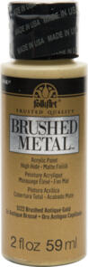 FolkArt Brushed Metal Acrylic Paint 2oz
