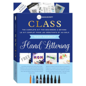 Manuscript Class Teach Yourself Kit Hand Lettering