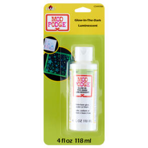 Mod Podge Glow In The Dark 118Ml/4Oz Card