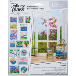 FolkArt Gallery Glass - Scenery Pack 16