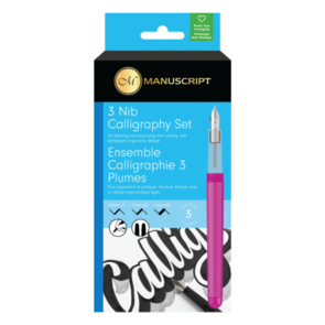 Manuscript Creative Calligraphy 3 Nib Set Dodec