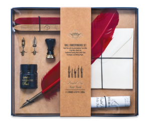 Manuscript Heritage Quill Correspondance Set