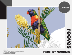 Reeves Paint By Number - Lorikeet