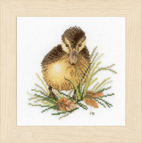 Lanarte Cross Stitch Kit - Duckling I