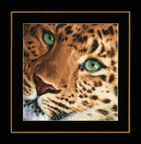 Lanarte Cross Stitch Kit - Leopard