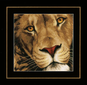 Lanarte Cross Stitch Kit - King of animals