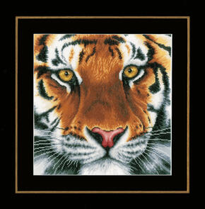 Lanarte Cross Stitch Kit - Tiger