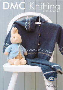 DMC Baby Hooded Cardigan & Trouser Set