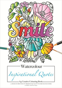 Jasart Adult Watercolour Book - Quotes