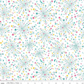 Liberty Deck The Halls Helen's Stars Yardage B