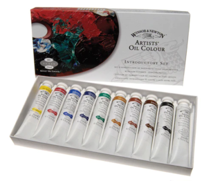 Winsor & Newton Artists' Oil Paint Set 21ml - 10pc