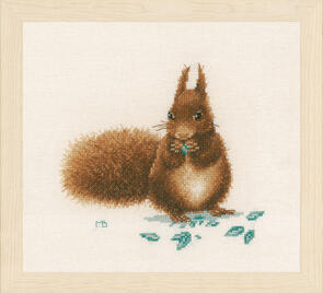 Lanarte Cross Stitch Kit - Squirrel