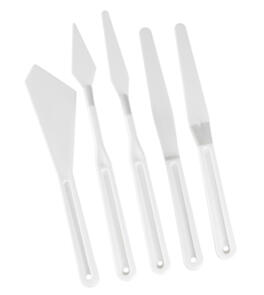 Jasart Plastic Palette Knife Set/5