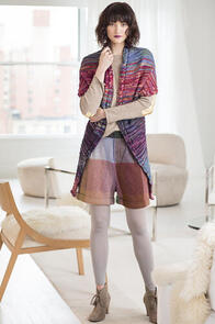 Malabrigo Gallery Row - Slouchy Cardigan- Knitting Kit / Pattern