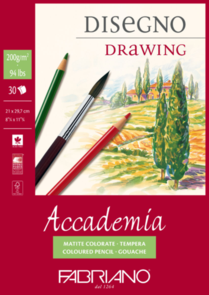 Fabriano Accademia Sketch Pad 200gsm, 30pk
