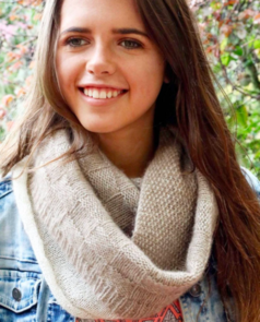 Touch Yarns Pattern 061 Possum Infinity Scarf