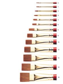 Winsor & Newton Winton Hog Brushes - Short Flat/Bright