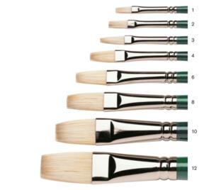 Winsor & Newton Winton Hog Brushes - Long Flat