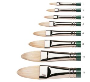 Winsor & Newton Winton Hog Brushes - Filbert