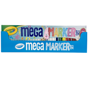 Crayola Mega Marker Set 50Pk SRT