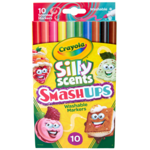 Crayola Smash Ups Slim Markers 10Pk