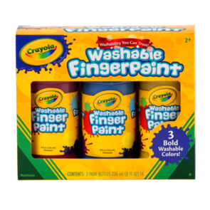 Crayola Washable Fingerpaints 3Pk