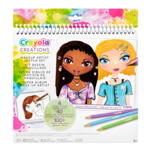 Crayola Creations Make-Up Sketch Set