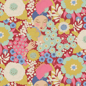 Tilda Wallflower || Wallflower - Burgundy