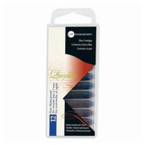 Manuscript Fountain Pen Cartridges Pack of 12