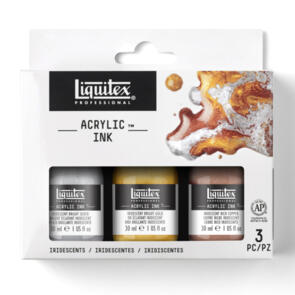 Liquitex Acrylic Ink Set 30ml, Iridescent Set/3