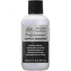 Winsor & Newton Professional Acrylic Medium - Satin UV Varnish 125ml