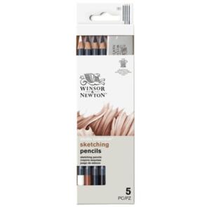 Winsor & Newton Sketching Pencil Set 5pc