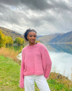 Touch Pattern 111 Alexandra Mohair Jumper -  Knitting Pattern / Kit