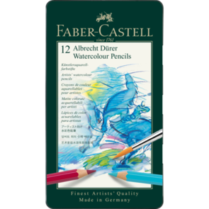 Faber-Castell Albrecht Dürer Watercolour Pencils - Tin of 12
