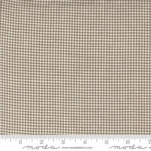 Moda French General Woven Ginghams - Stone Pearl 12223 18