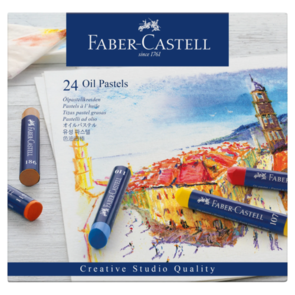 Faber-Castell Creative Studio Oil Pastels - Set of 24
