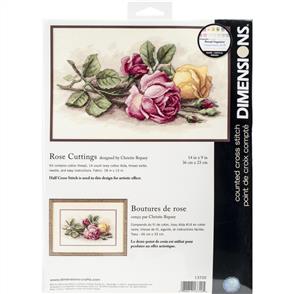 Dimensions Rose Cuttings   Cross Stitch Kit