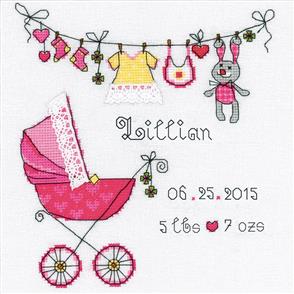 Riolis It's a Girl! - Cross Stitch Kit
