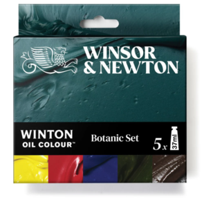 Winsor & Newton Winton Oil Colour Botanic Set 5x37ml