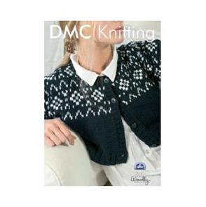 DMC Knitting Collection 15136 Cropped Monochrome Top