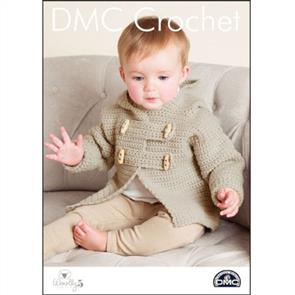 DMC Crochet - Woolly 5 - Teddy Toggle Jacket