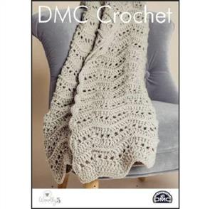 DMC Crochet - Woolly 5 - Warm and Wavy Throw